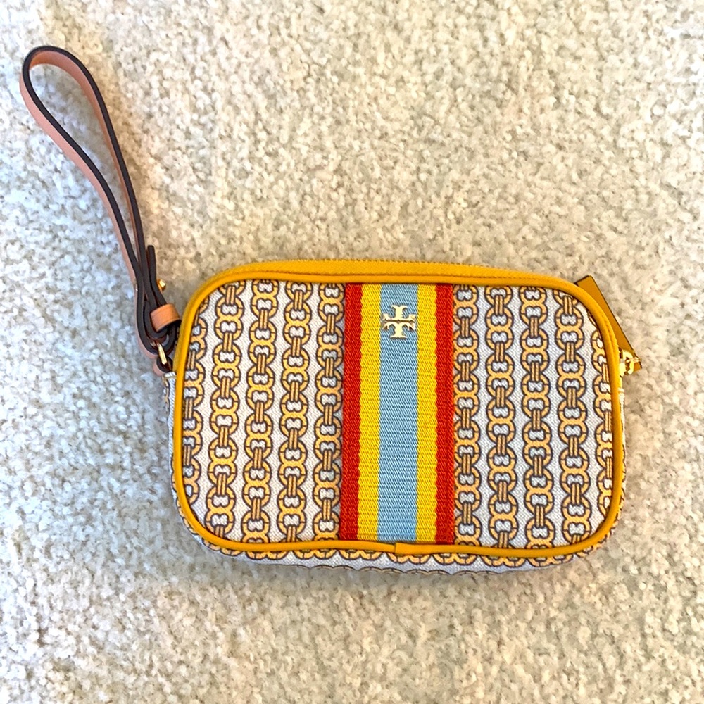 TORY BURCH PRINTED WRISTLET NWOT